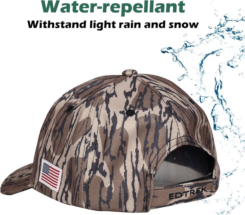 EDTREK Elite Youth High Performance Hunting Hat - Boys Girls Kids Camo Hat and Blaze Orange Baseball Cap - Image 5